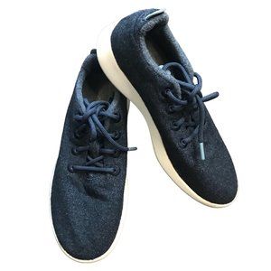 Allbirds Navy Blue Men's Wool Runner Mizzels Casual Sneakers Lace Up Shoes US 11
